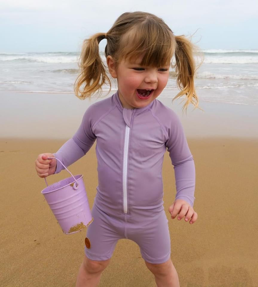 Kicky Swim Girls One Piece Rashguard Suit Collection
