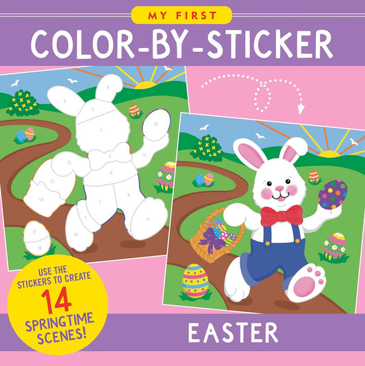 Easter First Colour By Sticker Book