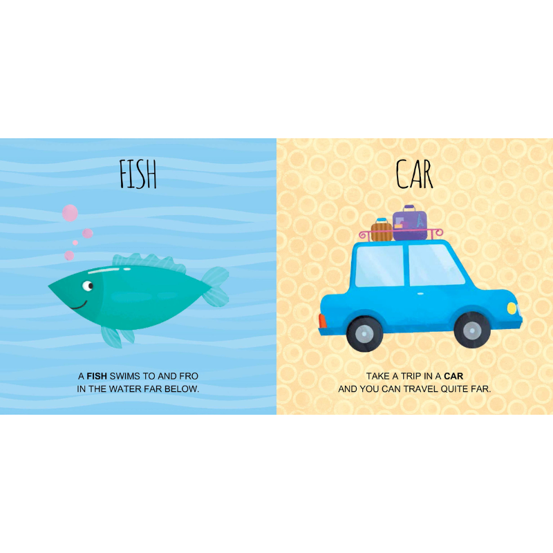 Sassi My First Words Puzzle & Book Set