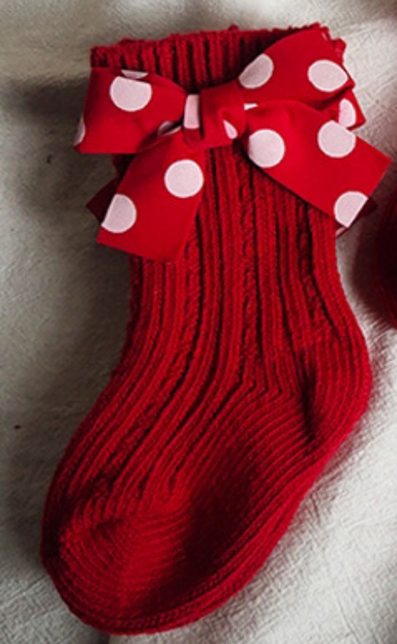 Christmas Baby Knee High Socks