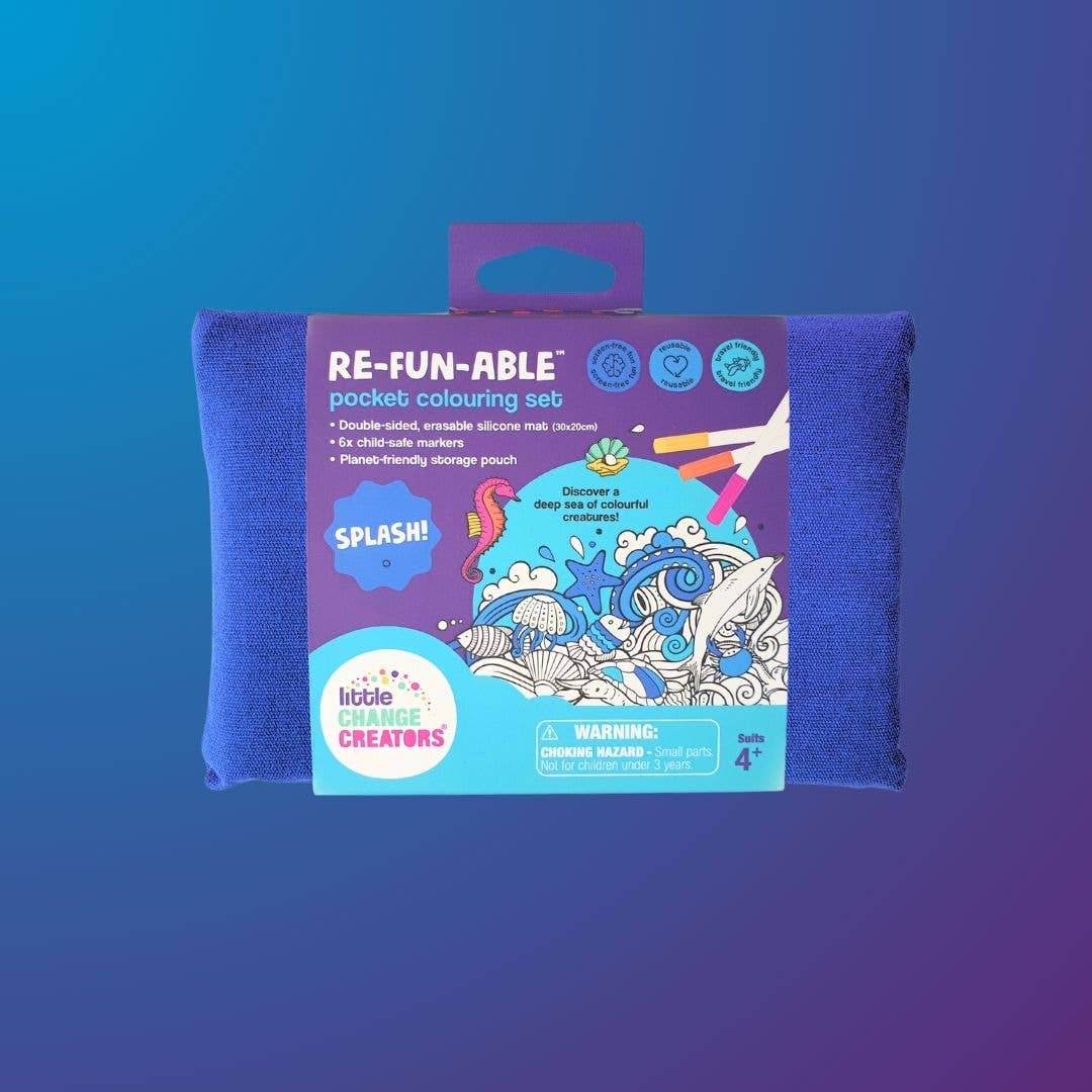 SPLASH! Pocket Silicone Colouring Mat