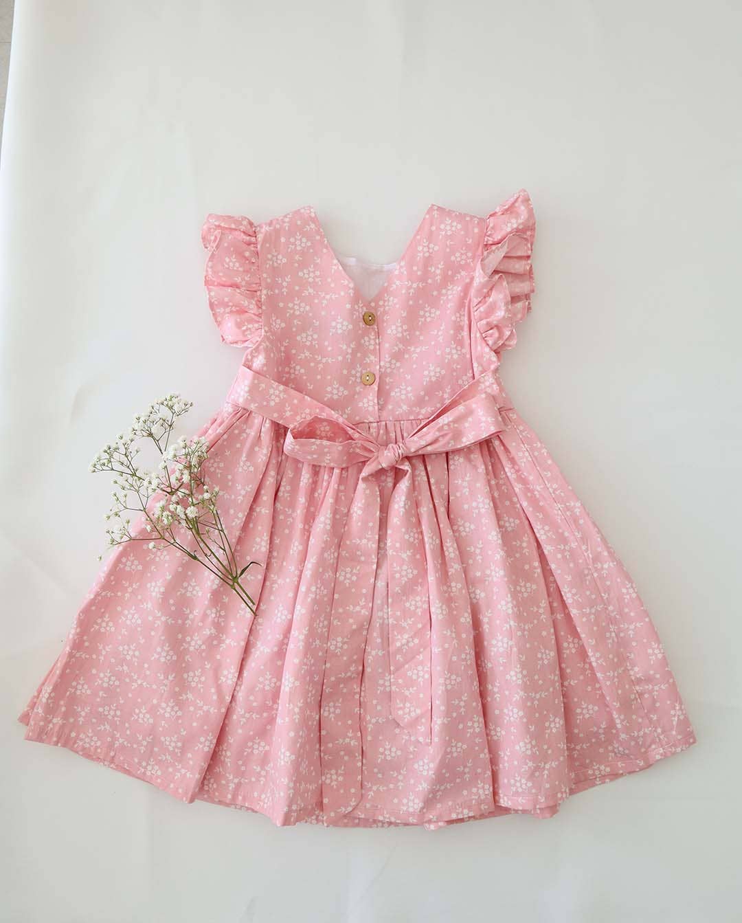 Alice Blossom Pink Two-way Dress 100% Cotton
