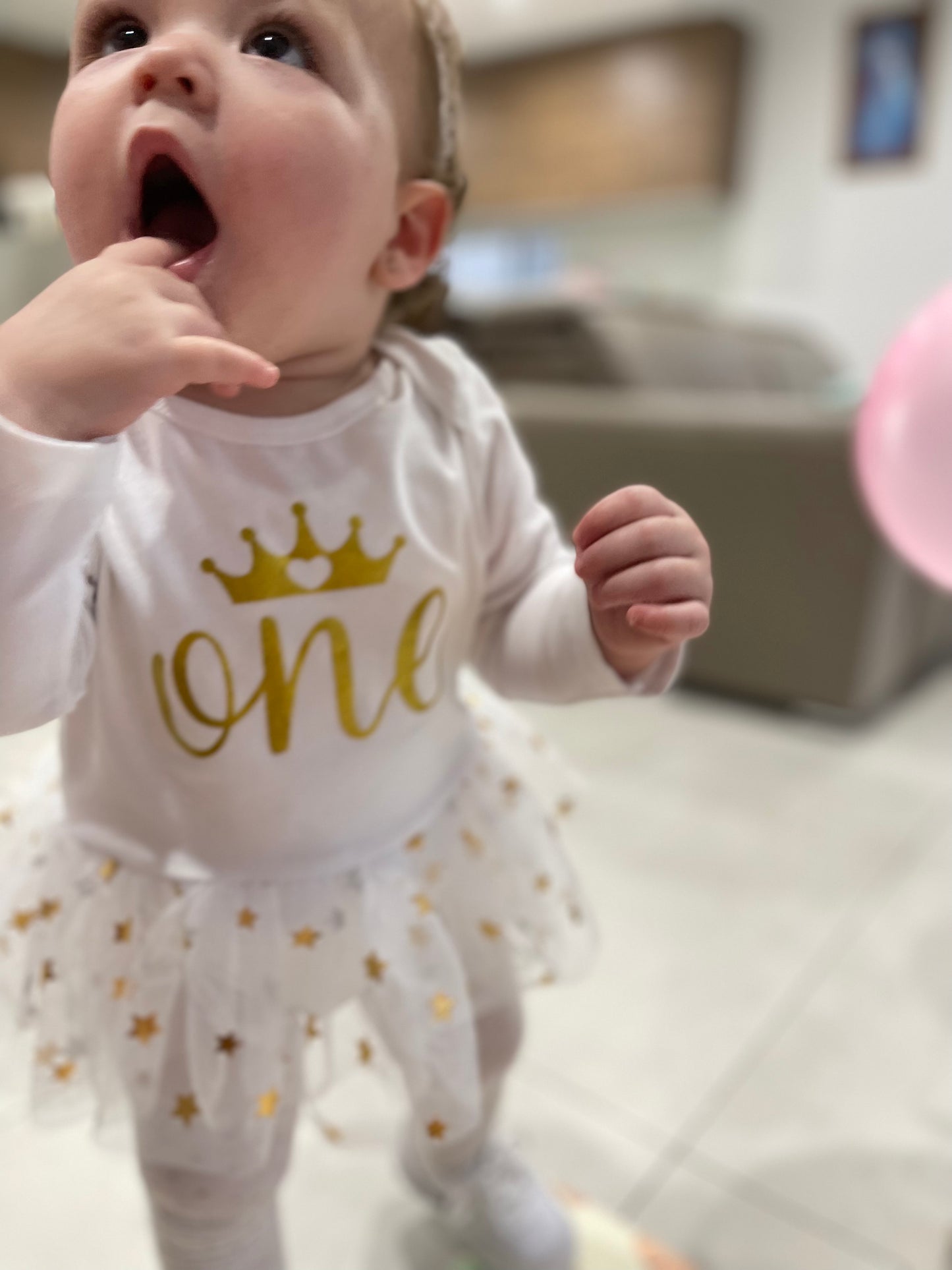 Golden Girl 1st Birthday Dress