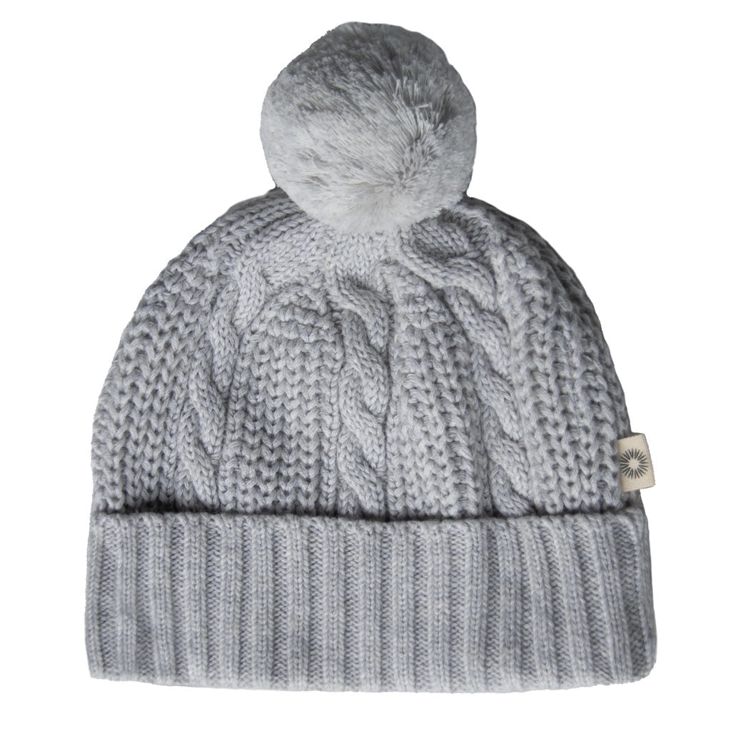 Jujo Baby Cable Pompom Beanie Collection
