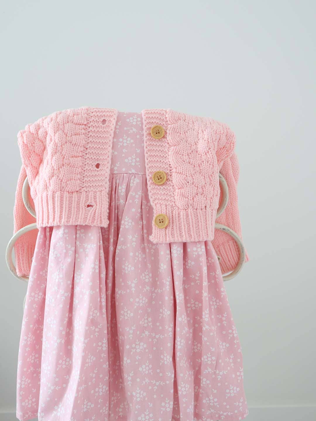 Alice Blossom Pink Two-way Dress 100% Cotton