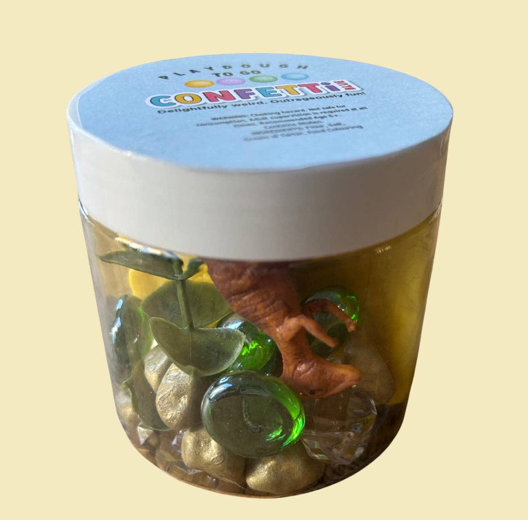 Playdough to Go Sensory Jar