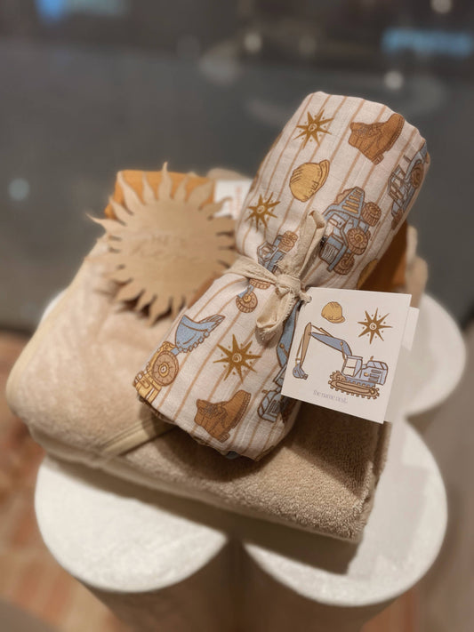 The Name Nest - Mini machinery baby wrap