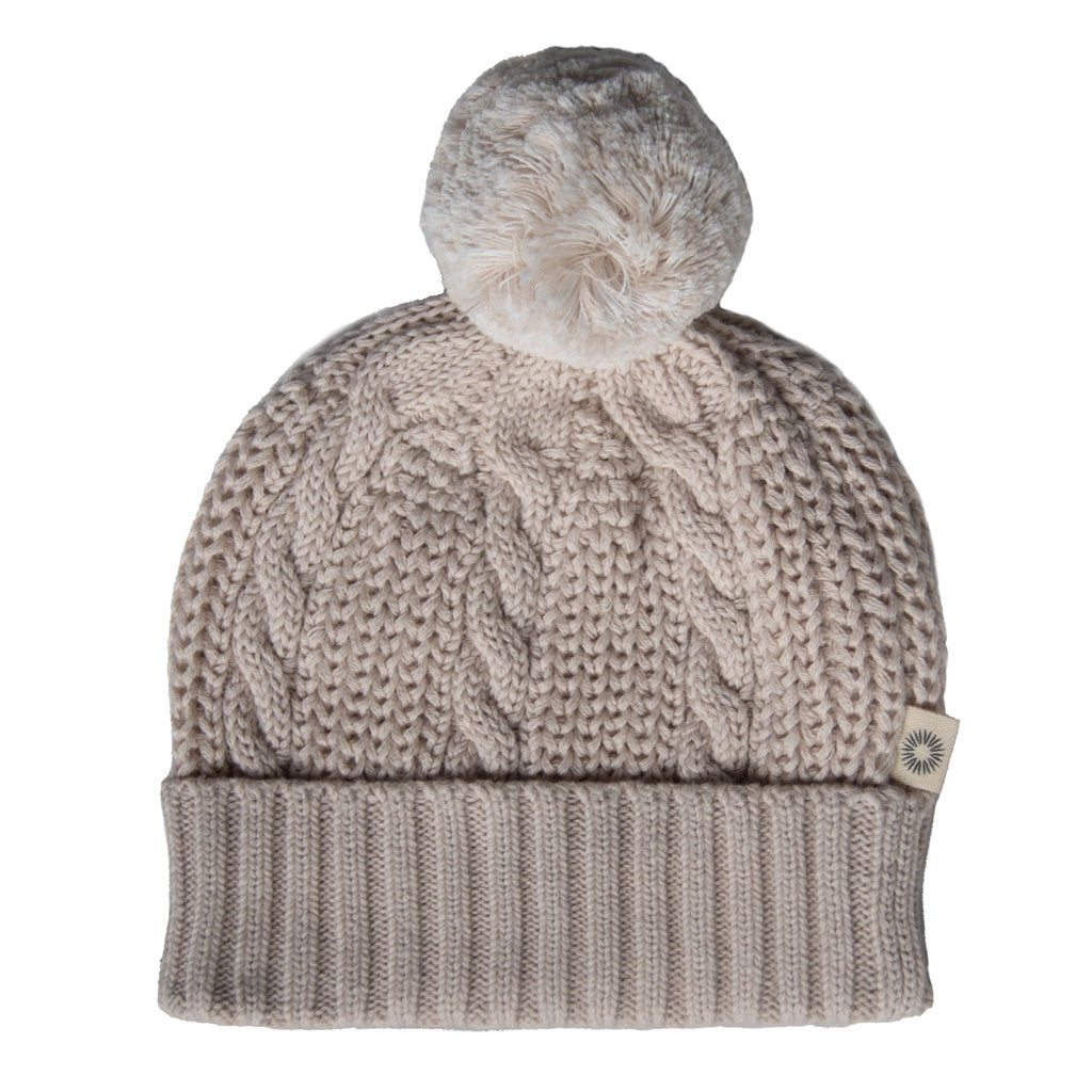 Jujo Baby Cable Pompom Beanie Collection