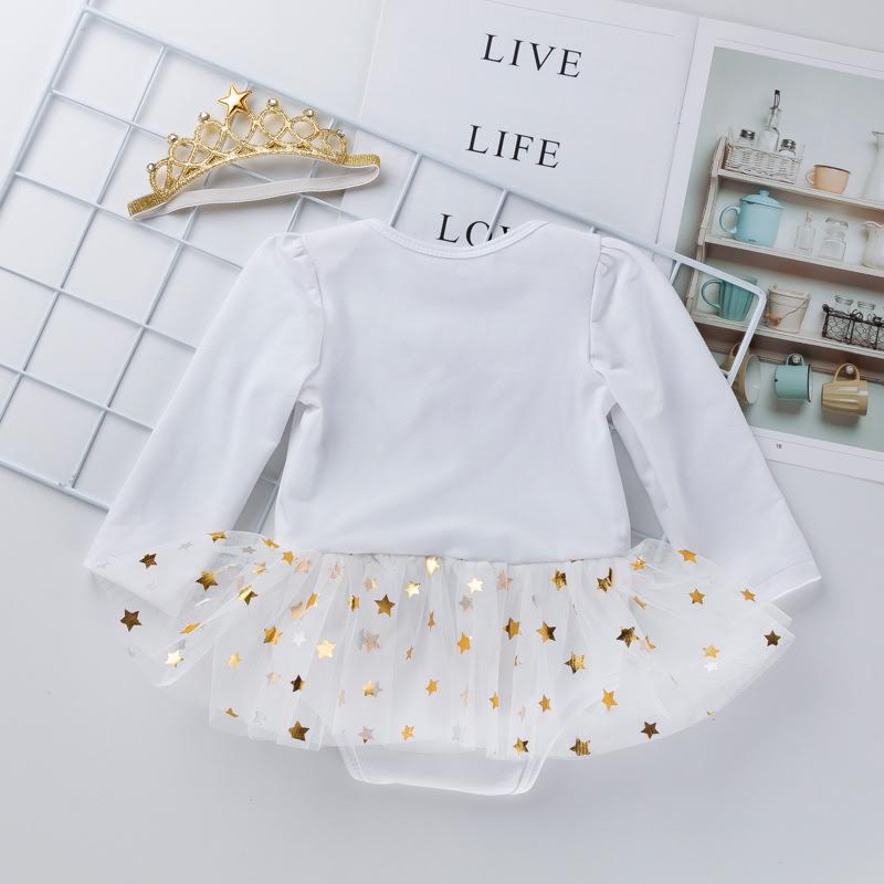 Golden Girl 1st Birthday Dress
