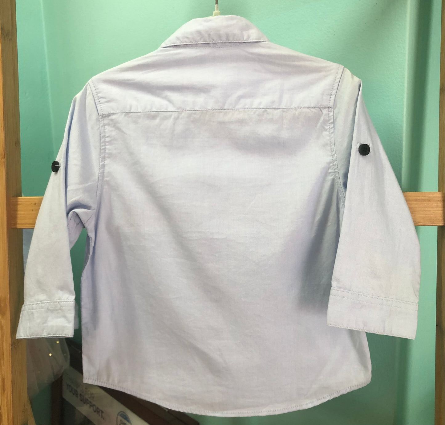 Kai’s Blue Cotton Shirt