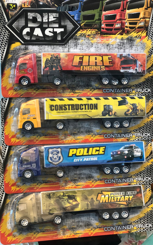 Die Cast Container Trucks