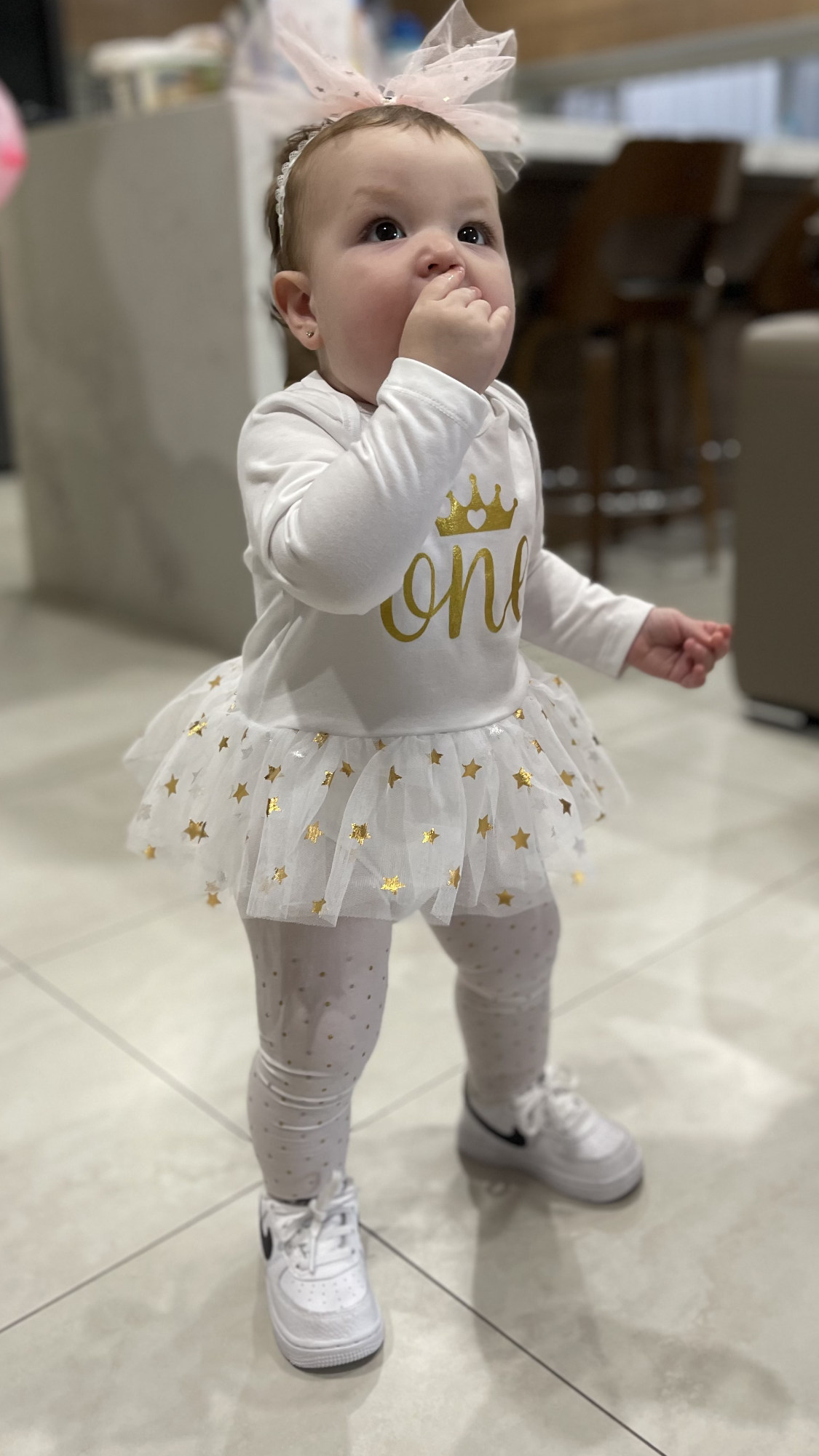 Golden Girl 1st Birthday Dress
