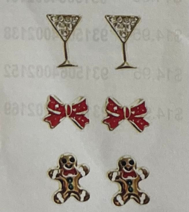 Sensation Christmas Earring Collection