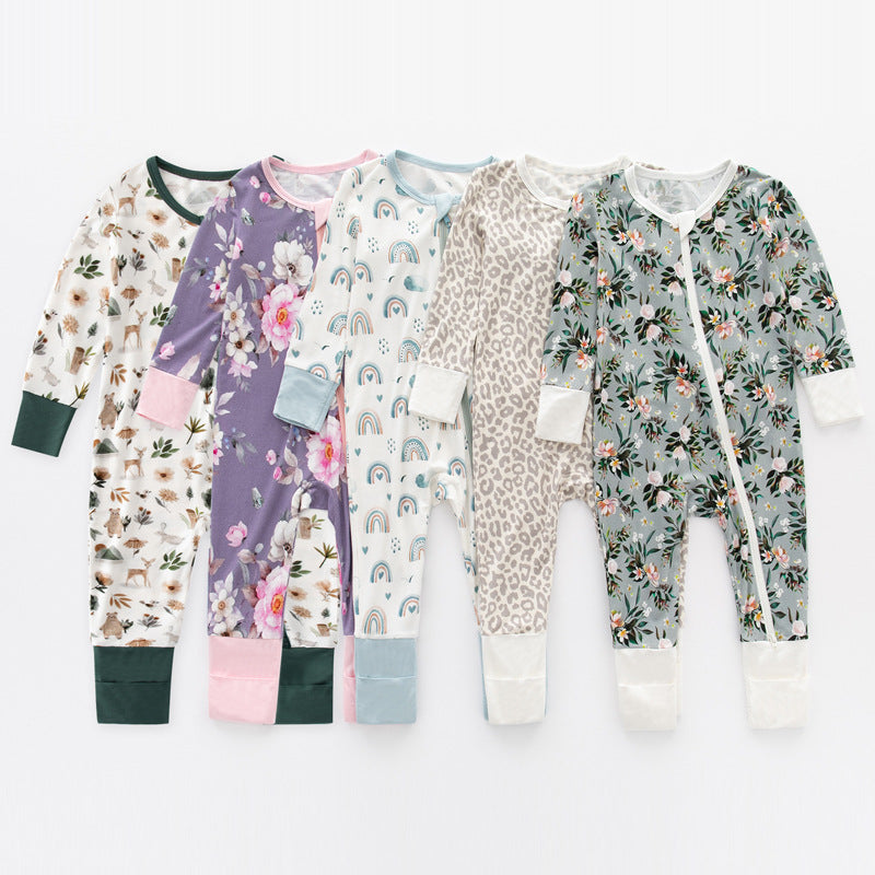 Soft as Butter Bamboo Romper Zip Suits Collection