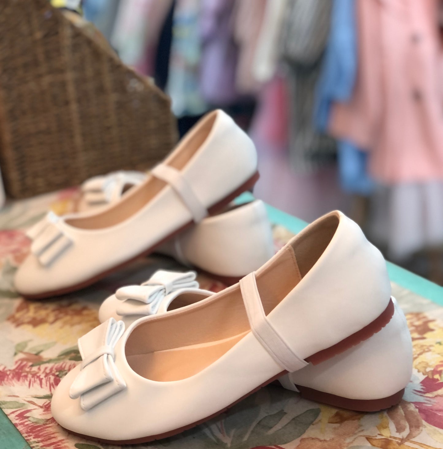 Girls White Shoes