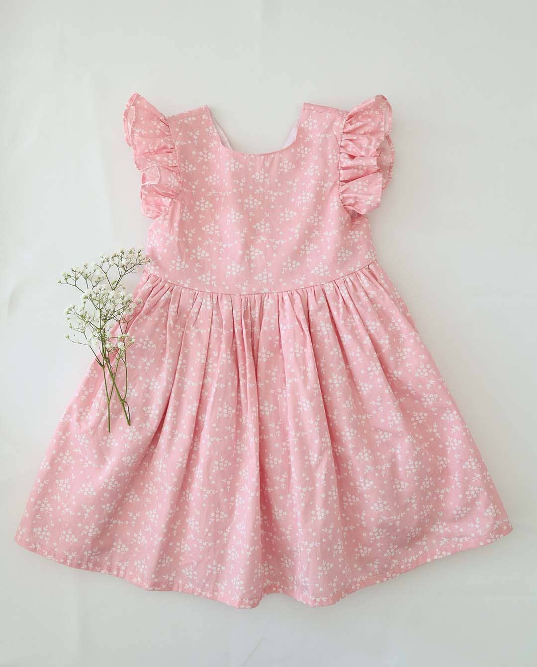 Alice Blossom Pink Two-way Dress 100% Cotton
