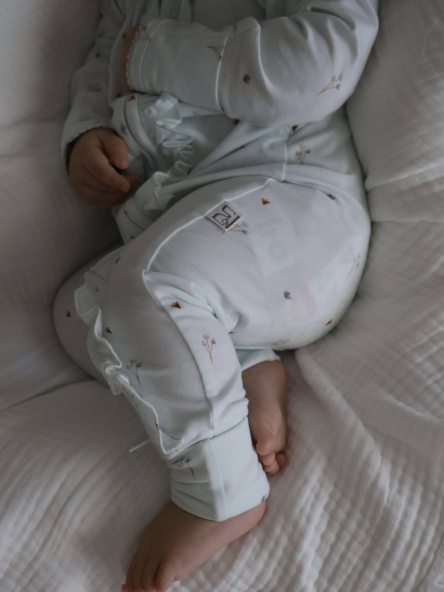 Bluebells - Bamboo/Organic Cotton Growsuit