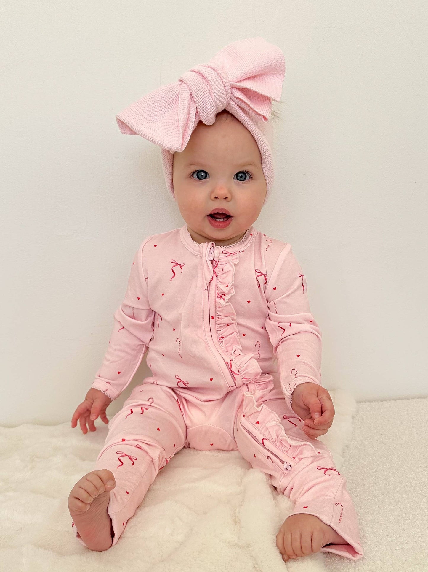 Candy Christmas Bamboo/Organic Cotton Growsuit