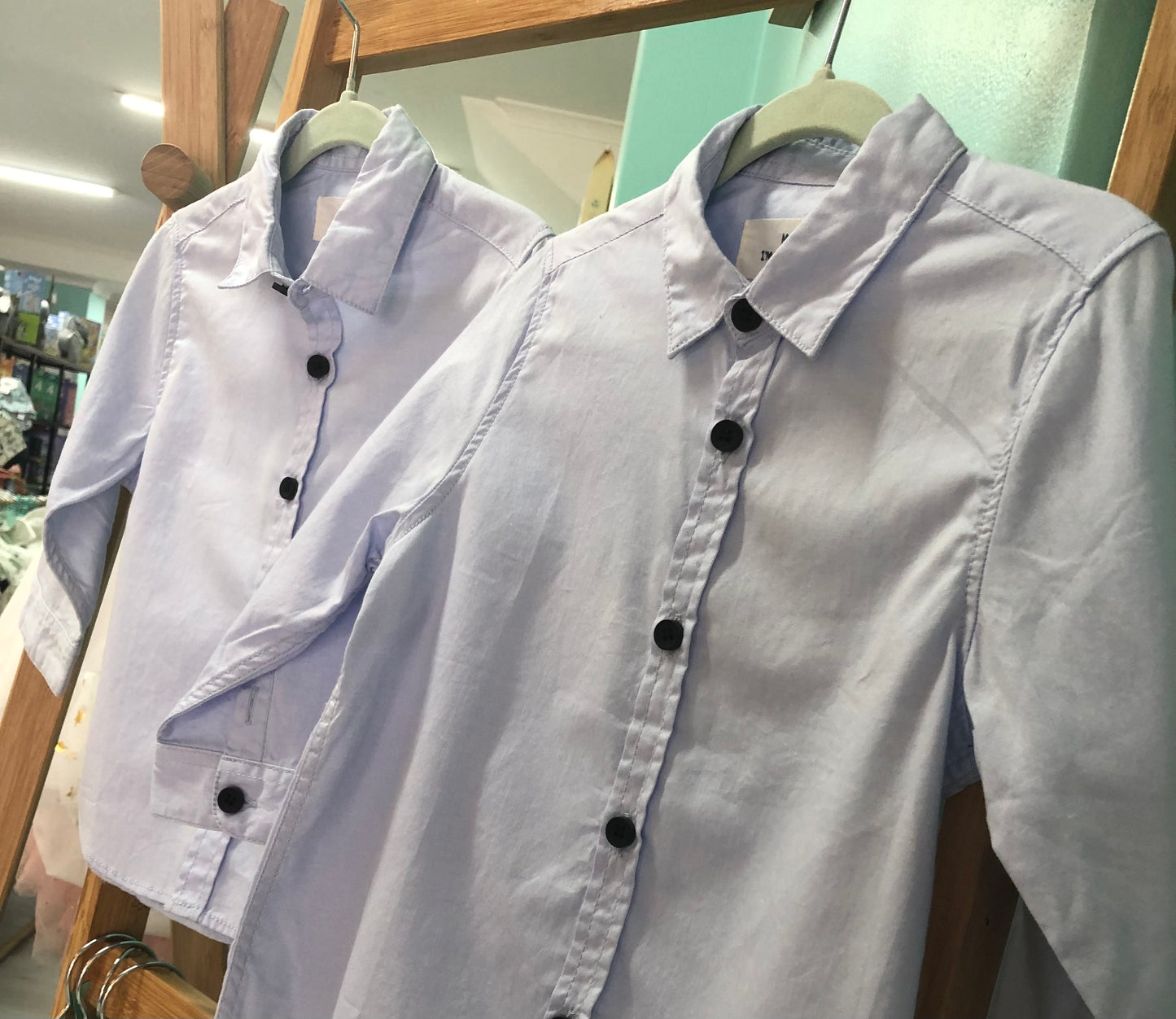 Kai’s Blue Cotton Shirt