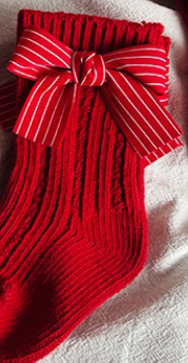 Christmas Baby Knee High Socks