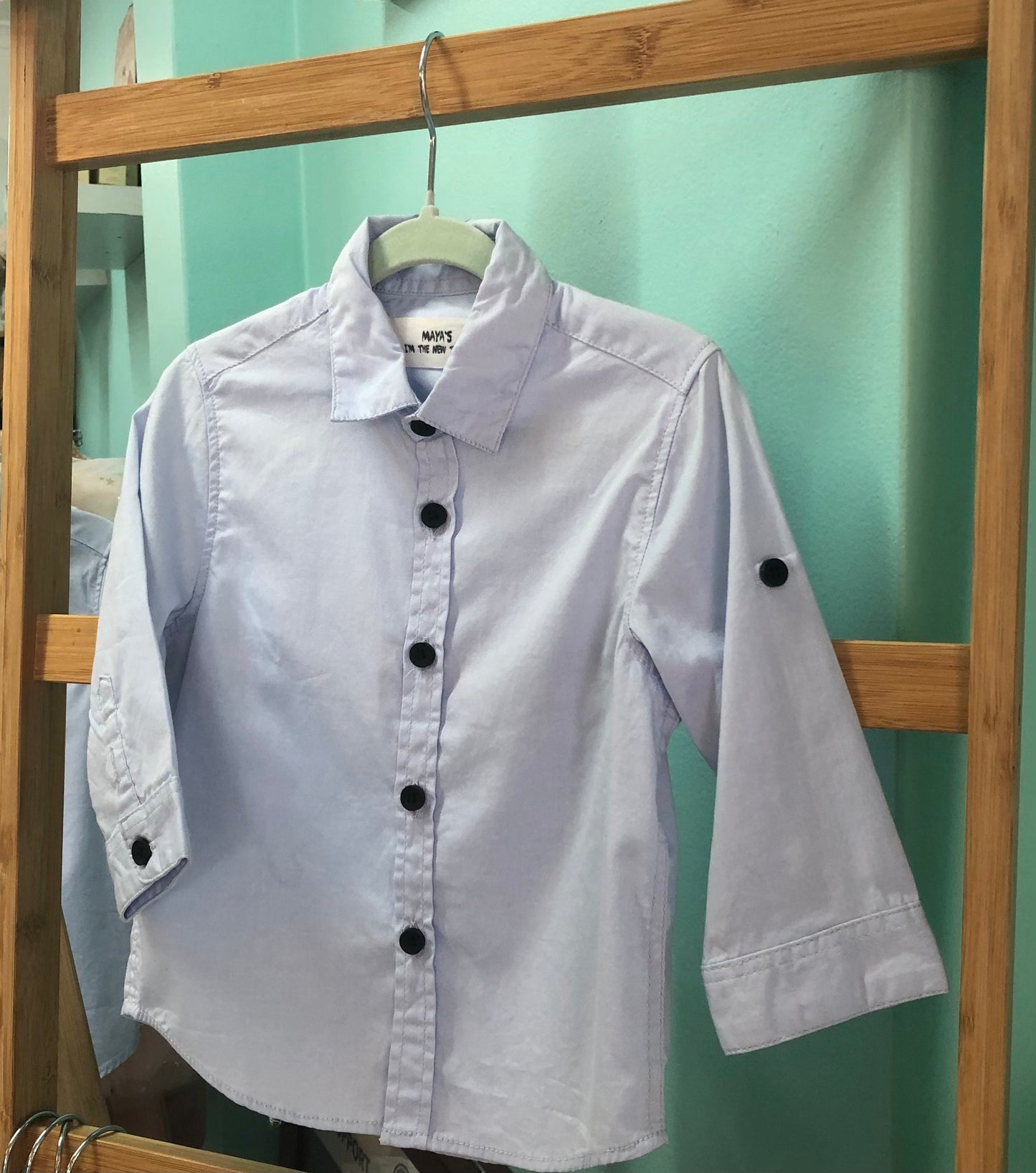 Kai’s Blue Cotton Shirt