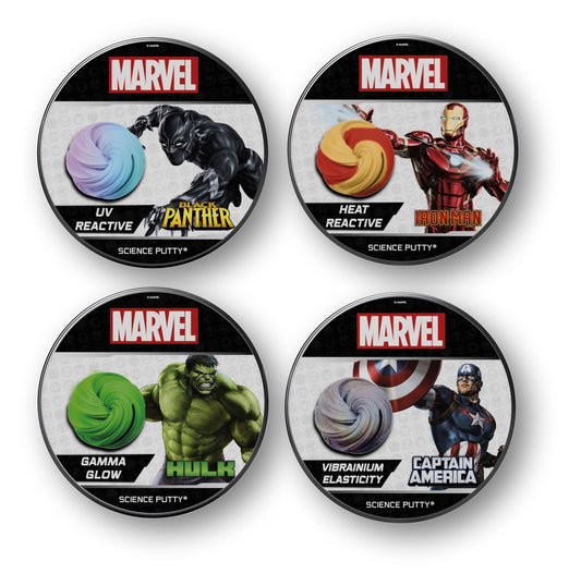 Marvel Heroes STEAM Science Putty