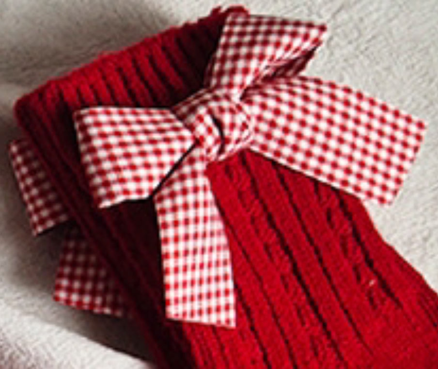 Christmas Baby Knee High Socks