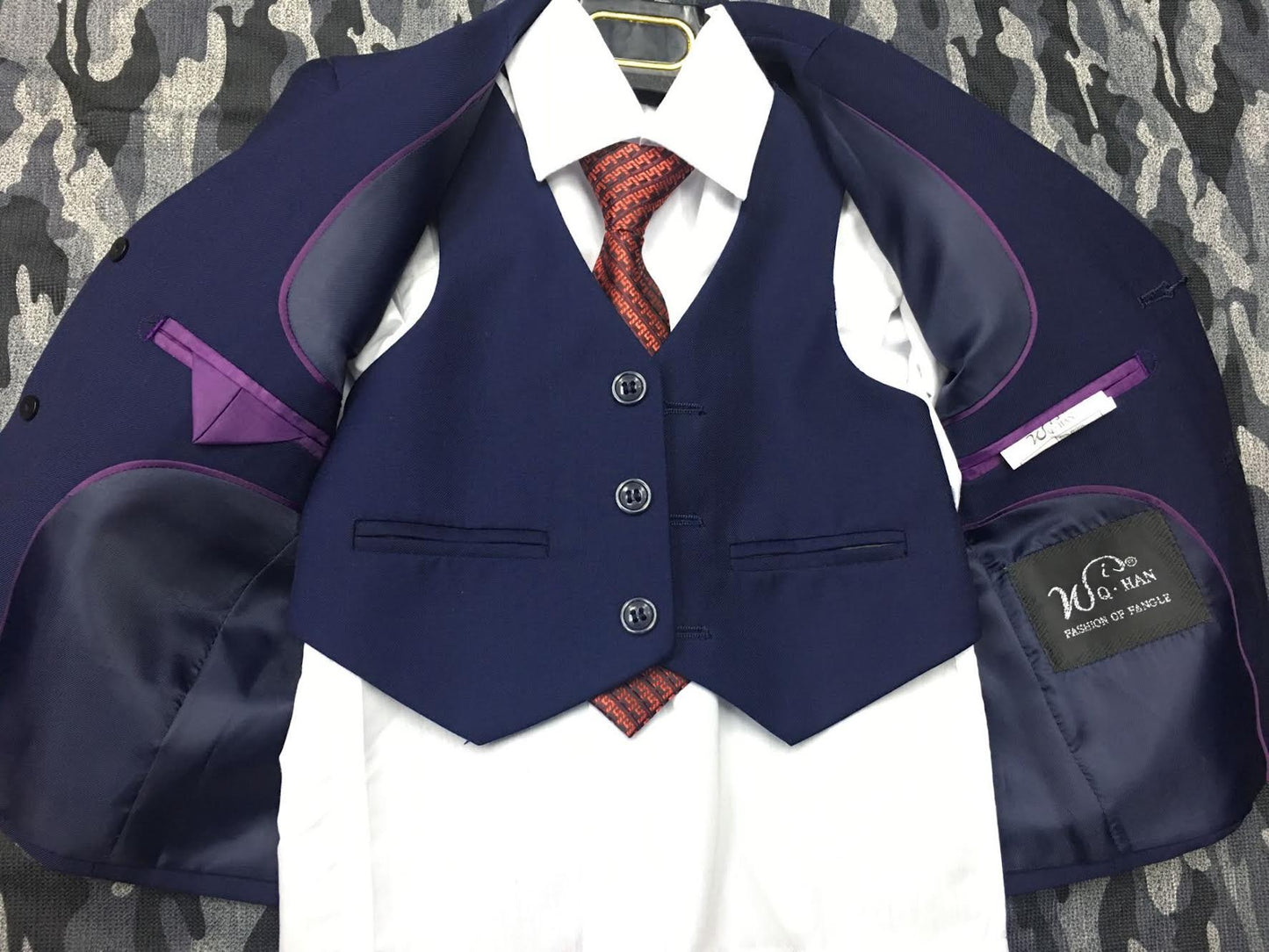 Formal Boy’s 5 Piece Tailored Suits
