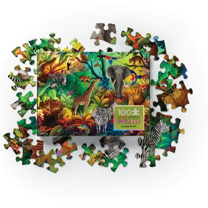 Jungle Paradise Holographic Puzzle 100pc