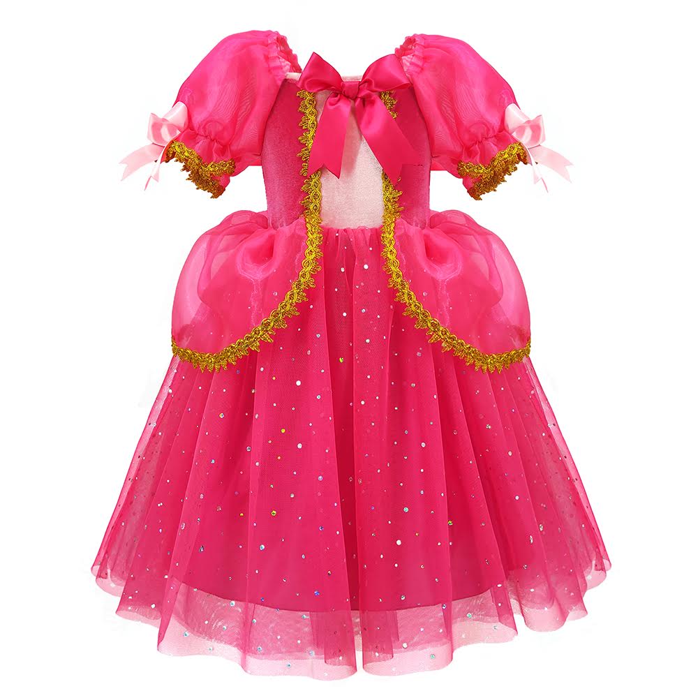 Rose Red Little A’s Princess Dress