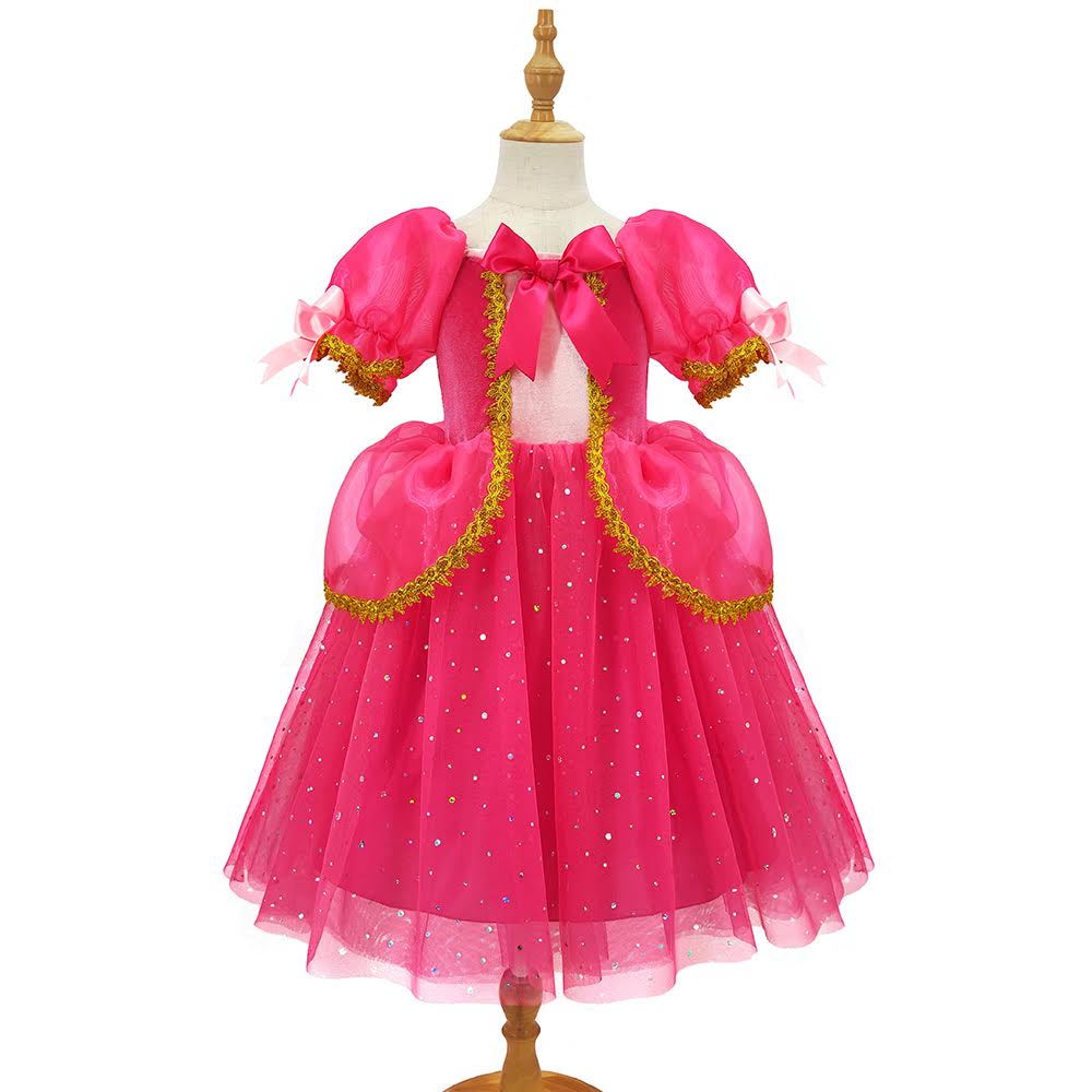 Rose Red Little A’s Princess Dress