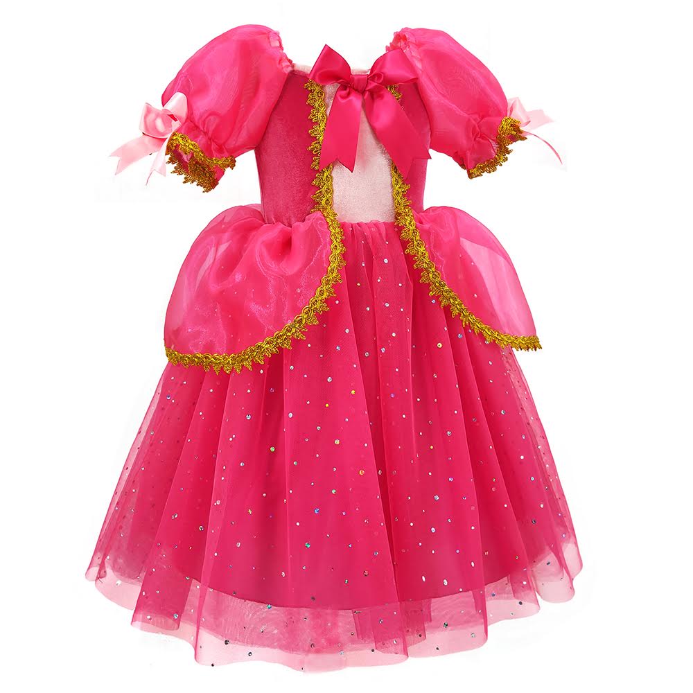 Rose Red Little A’s Princess Dress