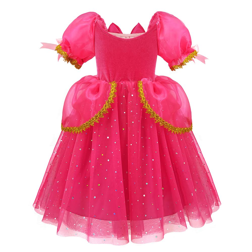 Rose Red Little A’s Princess Dress