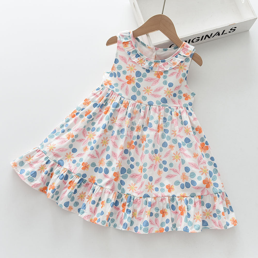 Freya’s Floral Cotton Dress
