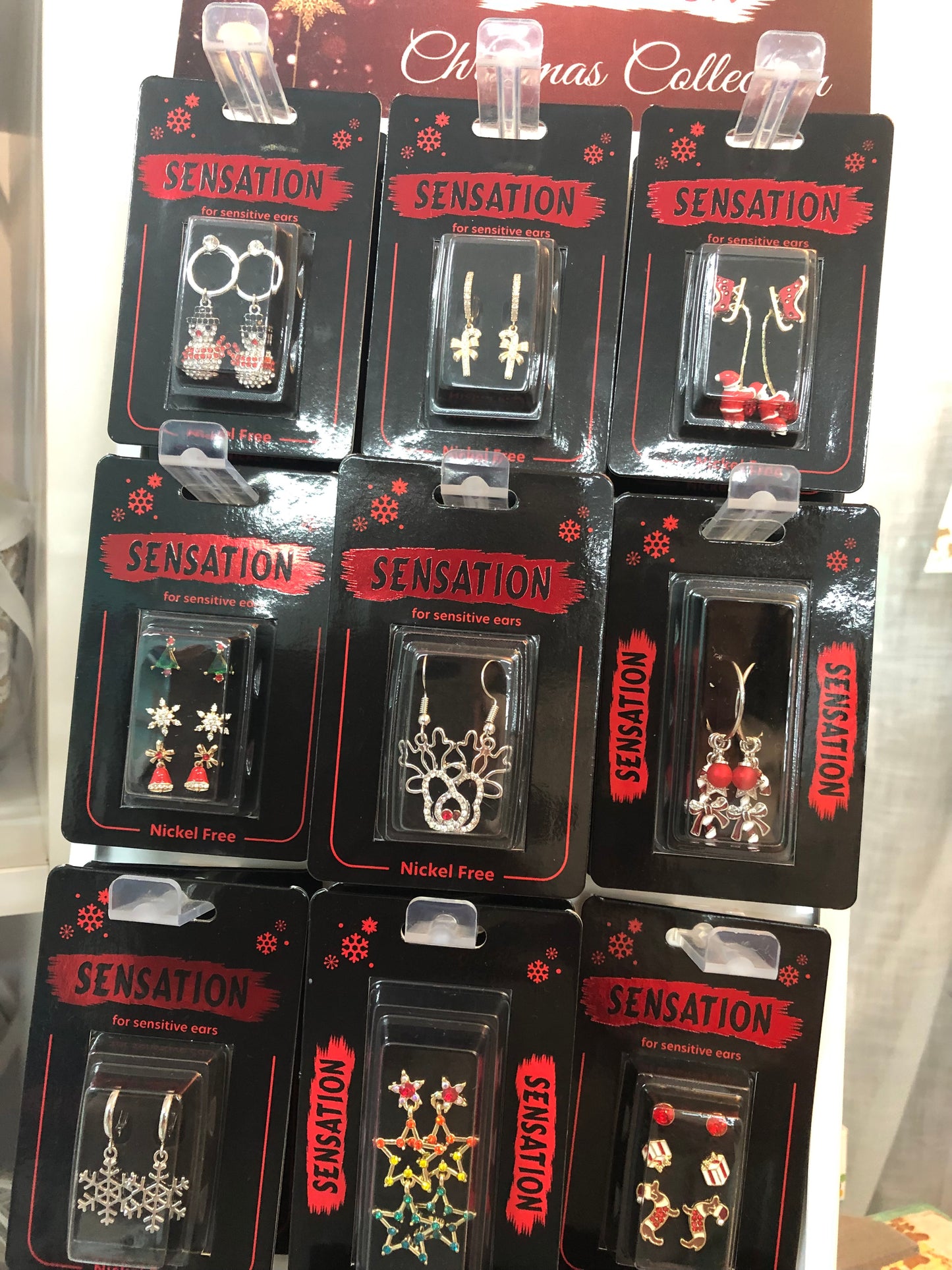 Sensation Christmas Earring Collection