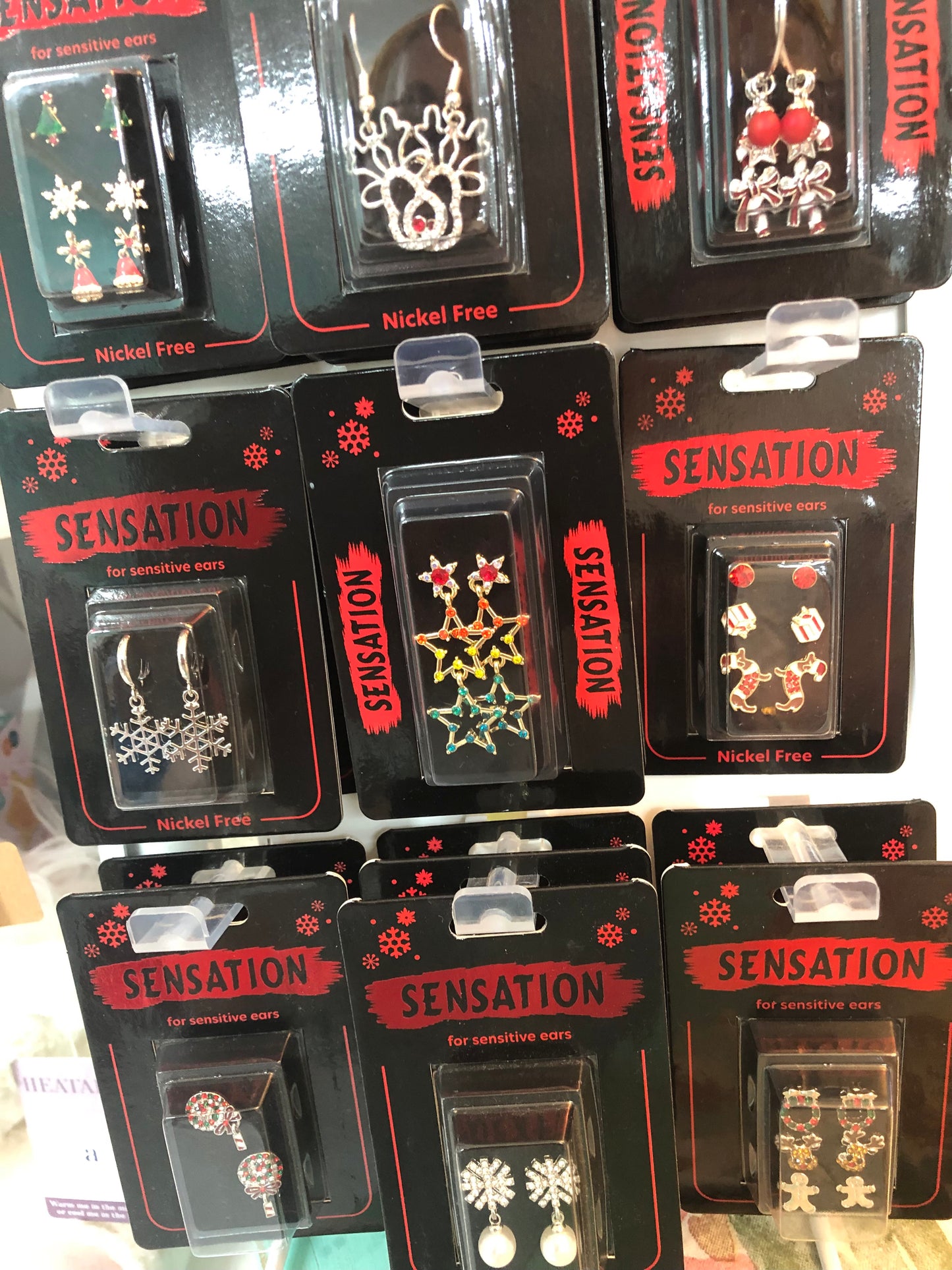 Sensation Christmas Earring Collection