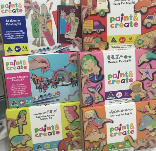 Paint & Create Painting Kit Collection from