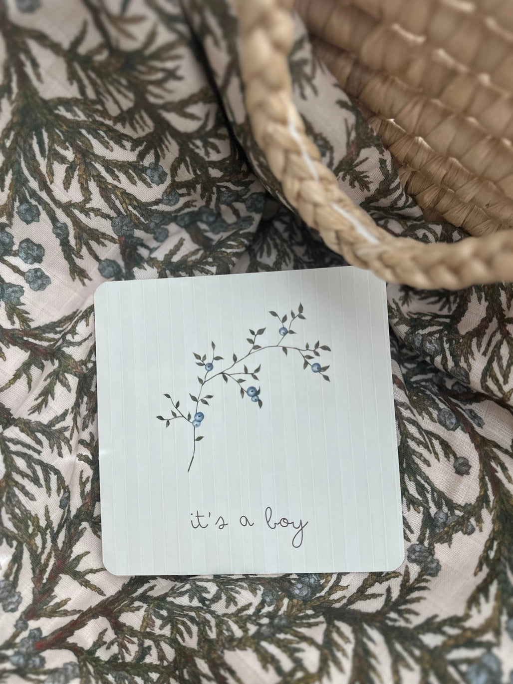 Botanical Milestone Cards