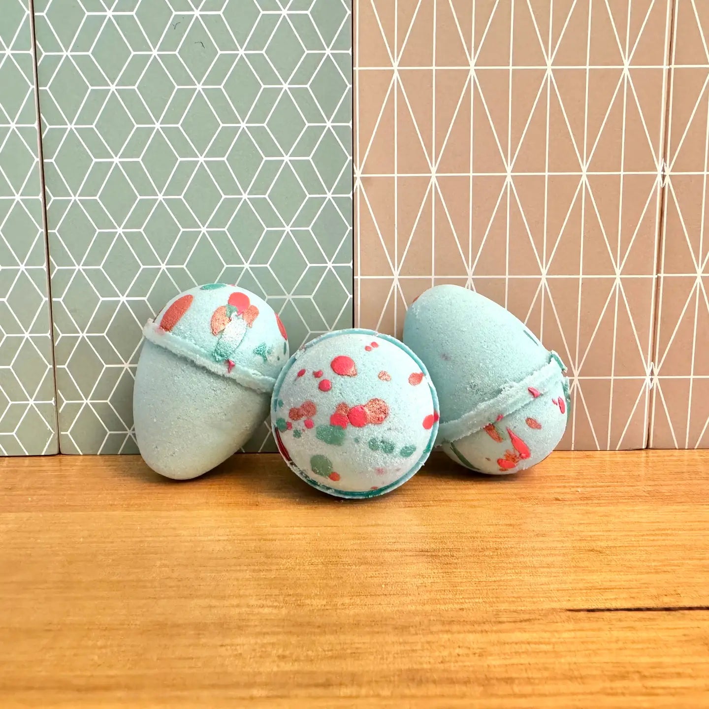Rainbow Sherbet Easter Egg Goat Milk Bath Bomb