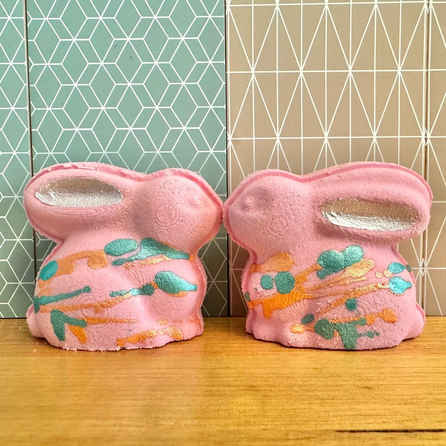 Champagne Easter Bunny Goat Milk Bath Bomb