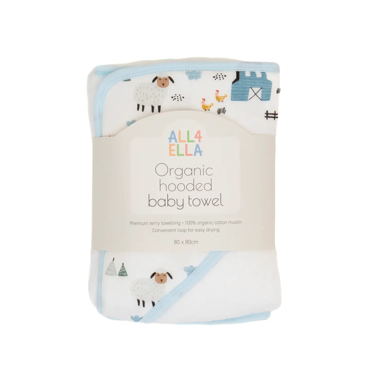 All4Ella Hooded Towel & Wash Collection from