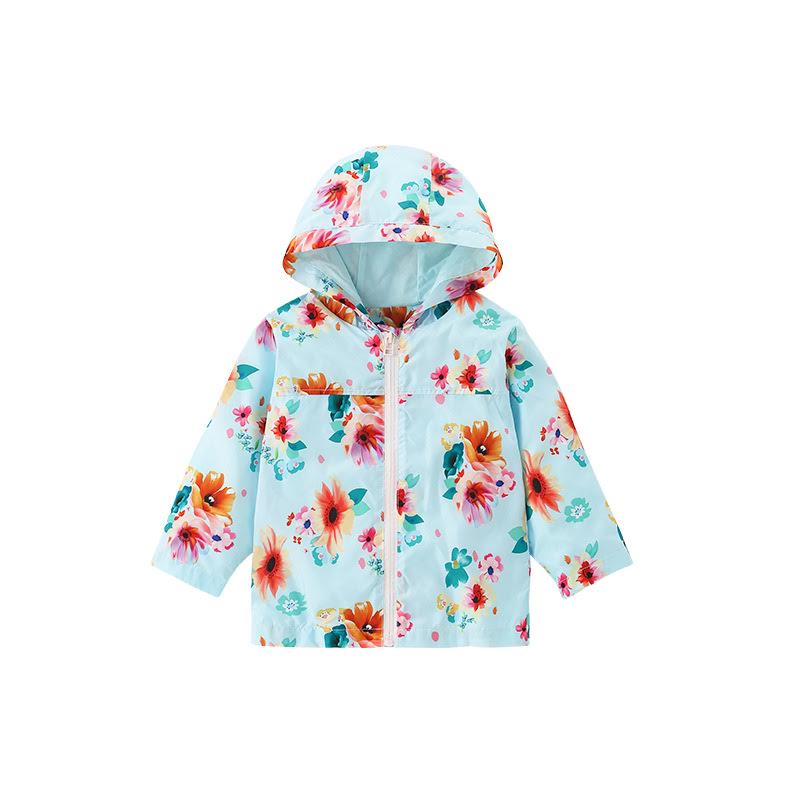 Flowers in the Rain Jacket