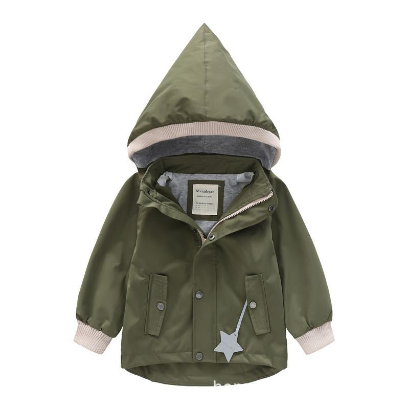 Forest Green Rain Jacket