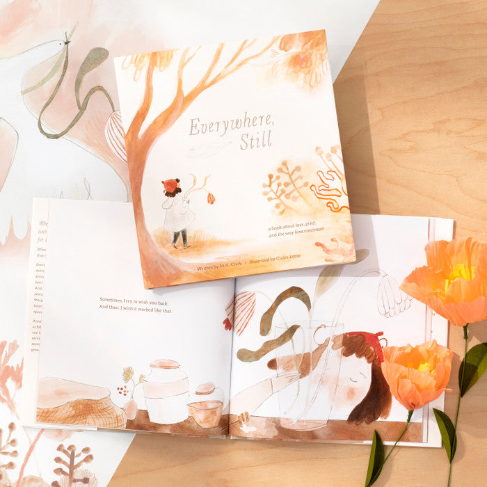 Everywhere, Still a book about loss, grief and the way love continues