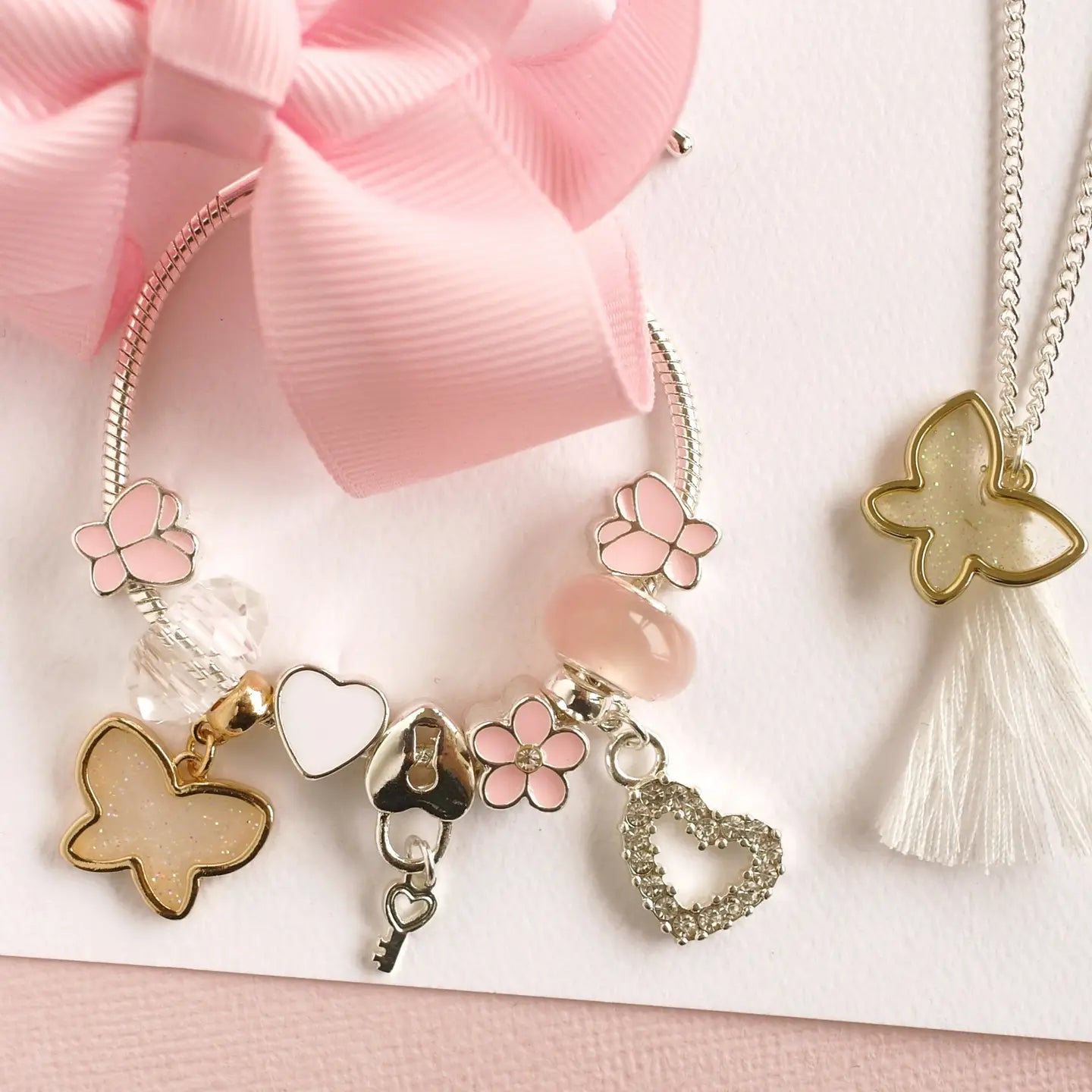 Butterfly Charm Bracelet