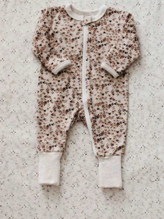 Petals Zipsuit & Beanie from