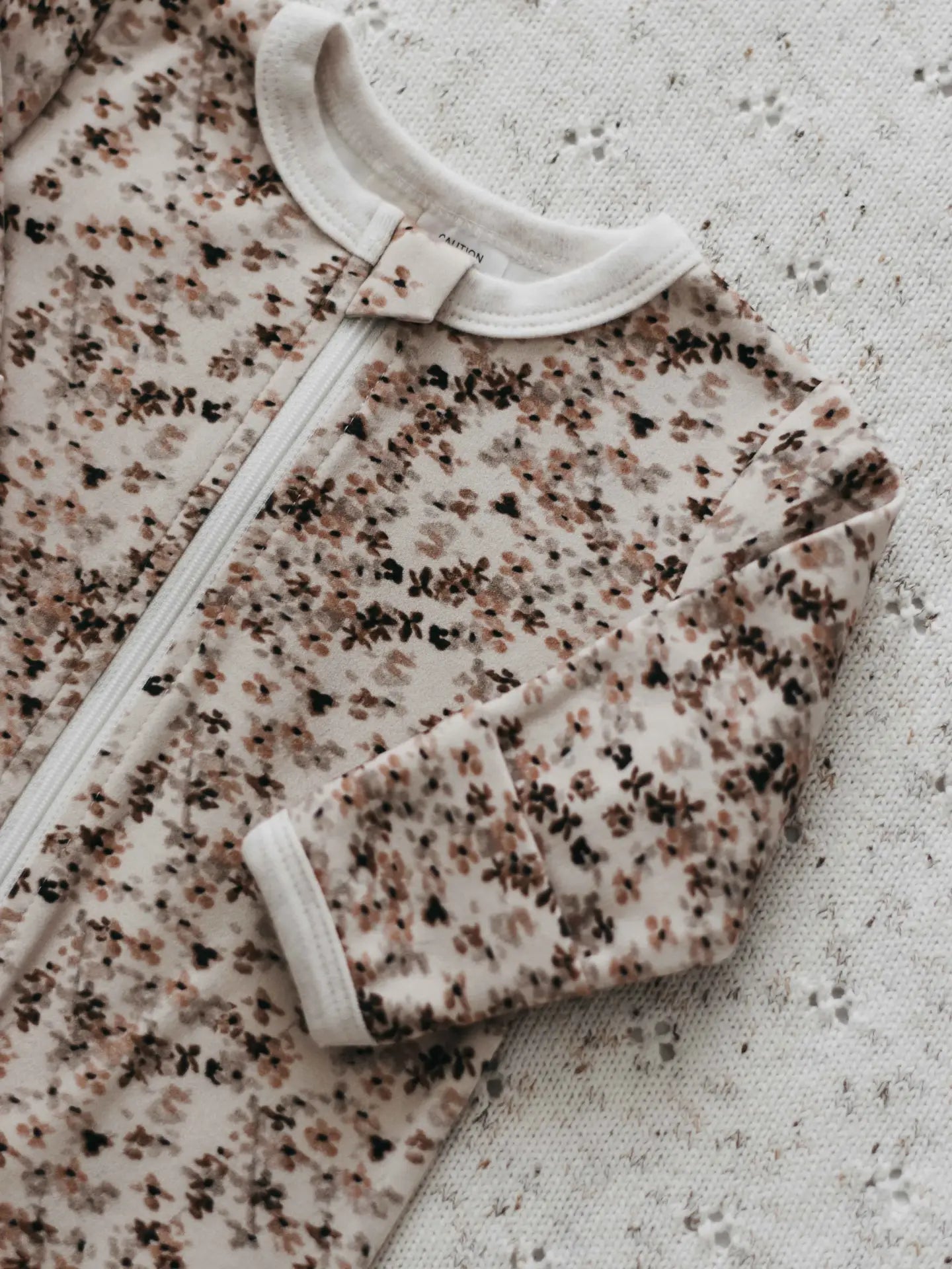Petals Zipsuit & Beanie from