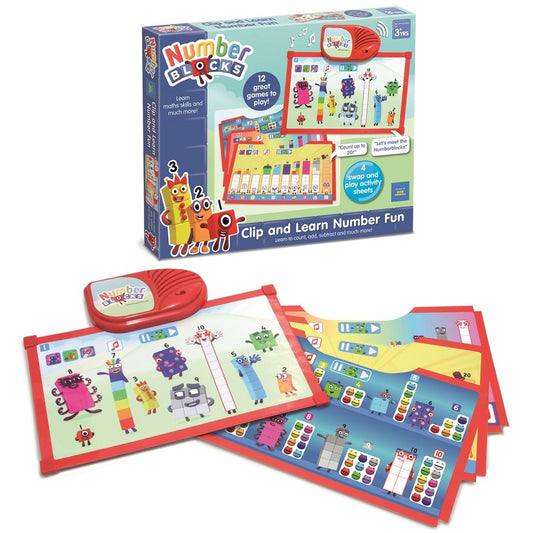 Numberblocks Clip and Learn Number Fun