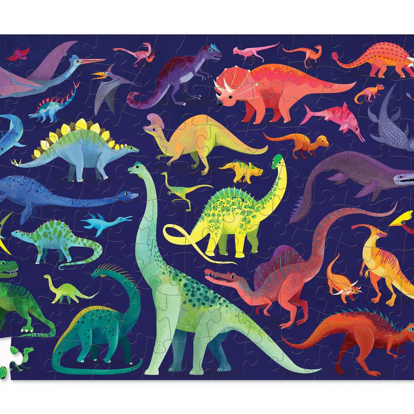 Dino World - Species Puzzle 100pc
