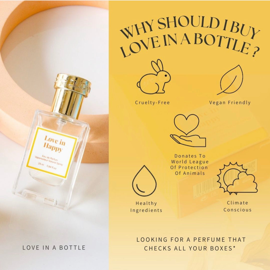 Love In A Bottle Natural Perfume Collection